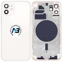 iPhone 12 Mini back cover with frame white OEM