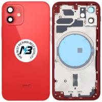 iPhone 12 Mini back cover with frame red OEM