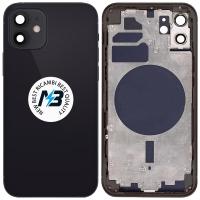 iPhone 12 back cover with frame black OEM