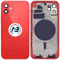 iPhone 12 back cover with frame red OEM