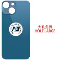 iPhone 13 Mini Back Cover Glass Hole Large Blue