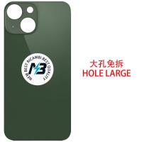 iPhone 13 Mini Back Cover Glass Hole Large Green