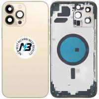 iPhone 13 Pro Max Back Cover+Frame Gold oem