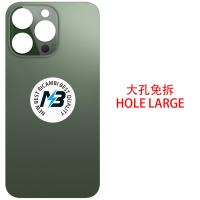 iPhone 13 Pro Back Cover Glass Hole Large Green