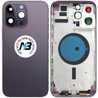 iPhone 14 Pro Max Back Cover+Frame Purple