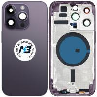 iPhone 14 Pro Back Cover + Frame Purple