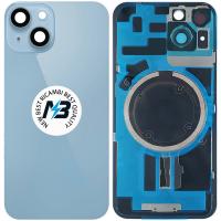 iPhone 14 Back Cover With Frame Blue