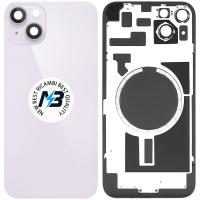 iPhone 14 Plus Back Cover With Frame Purple