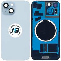 iPhone 15 Plus Back Cover With Frame Blue
