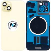 iPhone 15 Plus Back Cover With Frame Yellow
