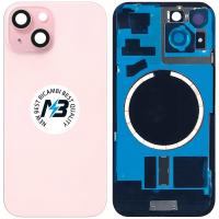 iPhone 15 Plus Back Cover With Frame Pink