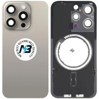 iPhone 15 Pro Back Cover With Frame Titanium