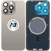 iPhone 15 Pro Max Back Cover With Frame Titanium