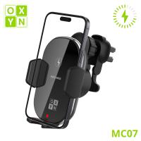 OXYN SUPPORTO MC07 SMARTPHONE CON RICARICA WIRELESS PER PRESA D'ARIA