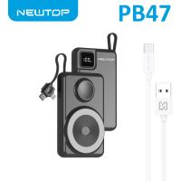 NEWTOP PB47 POWER BANK FAST CHARGING PD MAGSAFE + WATCH 10000MAH BIANCO
