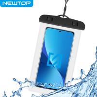NEWTOP WA06 WATERPROOF SMARTPHONE NEW BAG (Fino a 6.5'' - Nero)