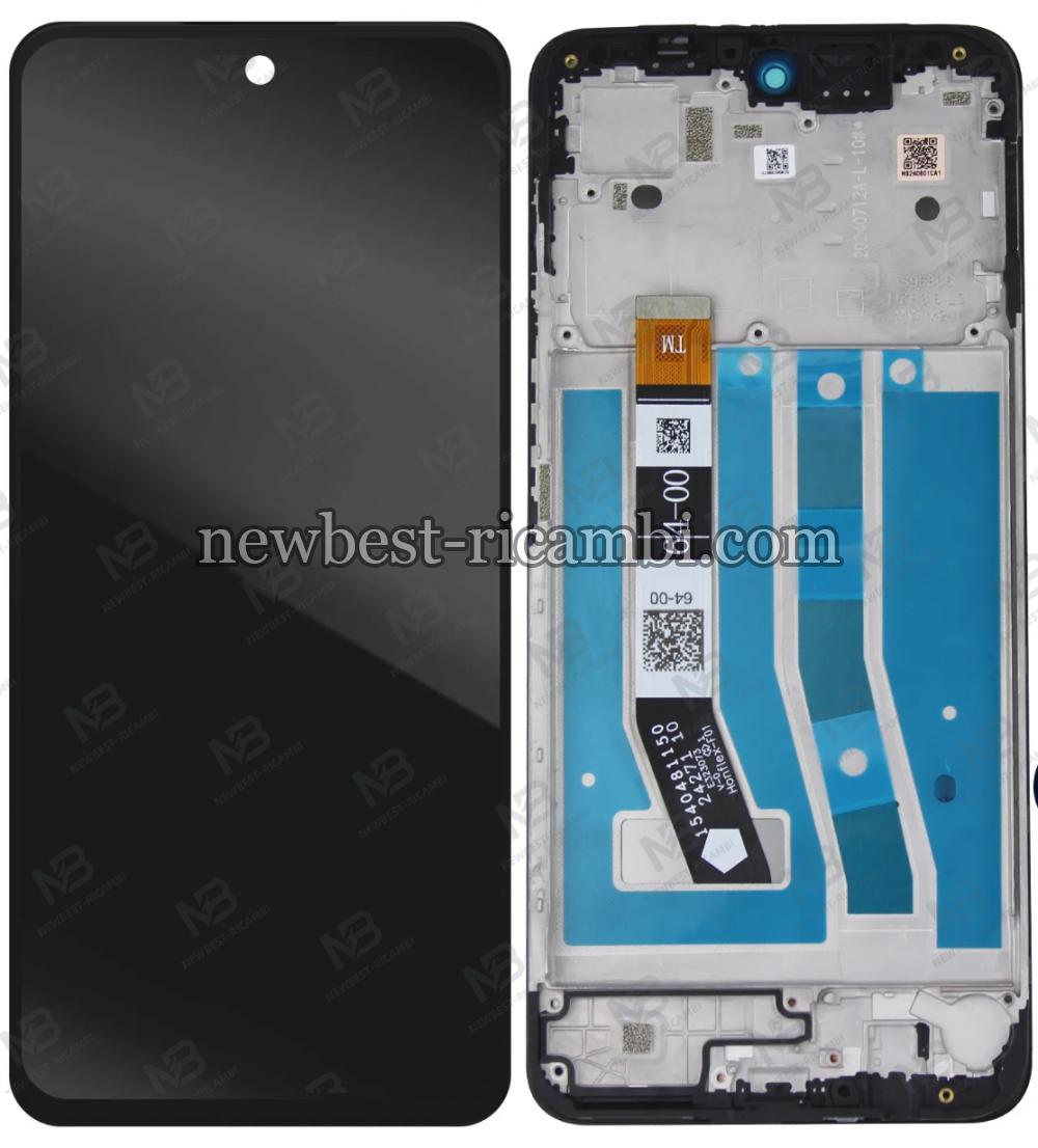 Motorola Moto G55 5G (2024) Touch + Lcd + Frame Black