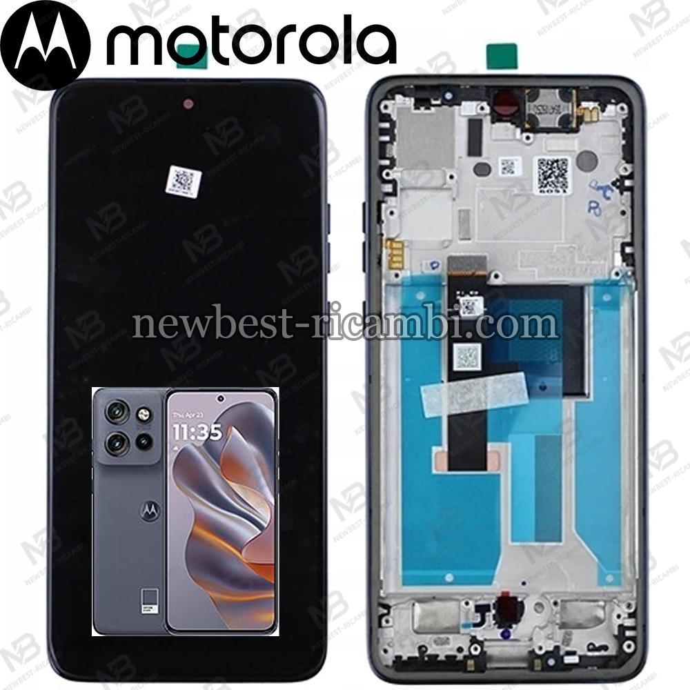 Motorola Edge 50 Neo 5G (XT2409) Touch + Lcd + Frame Gray / Grisaille Service Pack