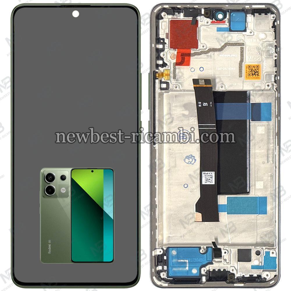 Xiaomi Redmi Note 13 Pro 5G / Xiaomi Poco X6 5G Touch + Lcd + Frame Green Original