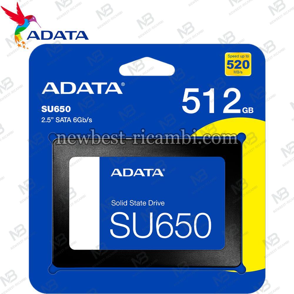 Solid State Drive (SSD) Adata SU650 512GB 2.5inch SATA III ASU650SS-512GT-R