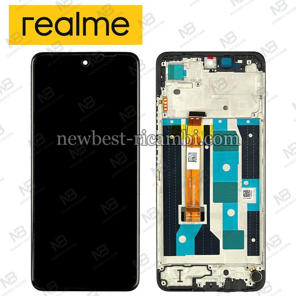 Realme  C65 4G (RMX3910) Touch + Lcd + Frame Black Service Pack