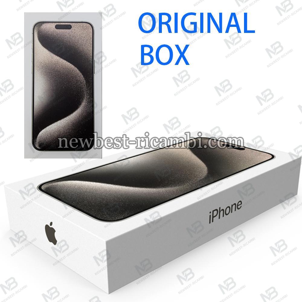 iPhone 15 Plus Natural Titanium Original Box Used