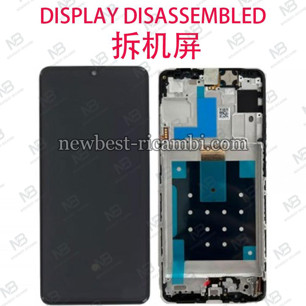 Samsung Galaxy M55 5G M556 Touch + Lcd + Frame Black Disassembled Grade A