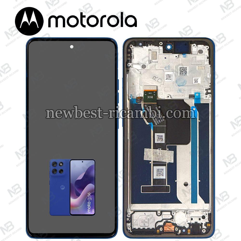 Motorola Moto G56 5G (XT2529-2) Touch + Lcd + Frame Dazzling Blue Service Pack