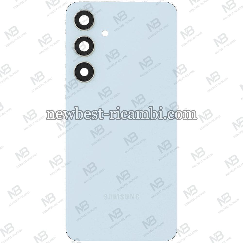 Samsung Galaxy S24 FE S721 Back Cover + Camera Glass Blue AAA