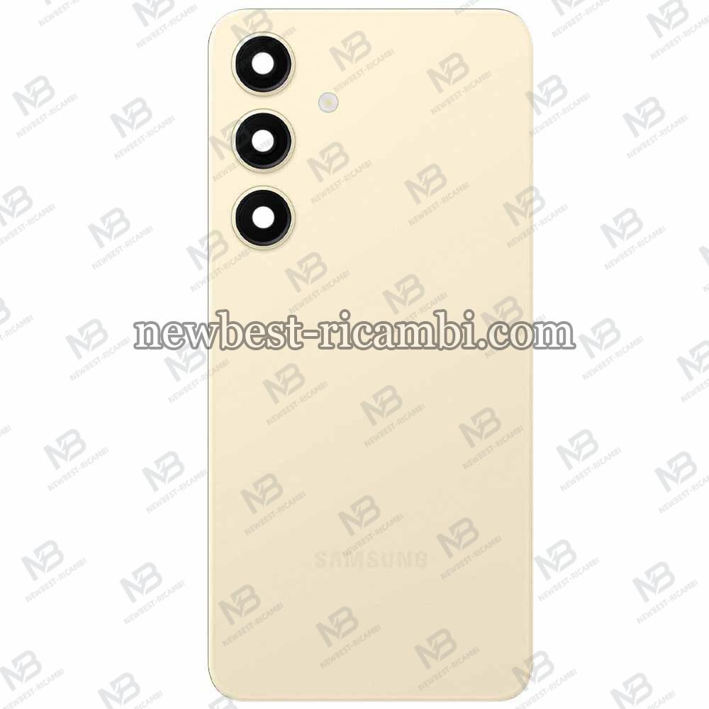 Samsung Galaxy S24 S921 Back Cover + Camera Glass Yellow Original