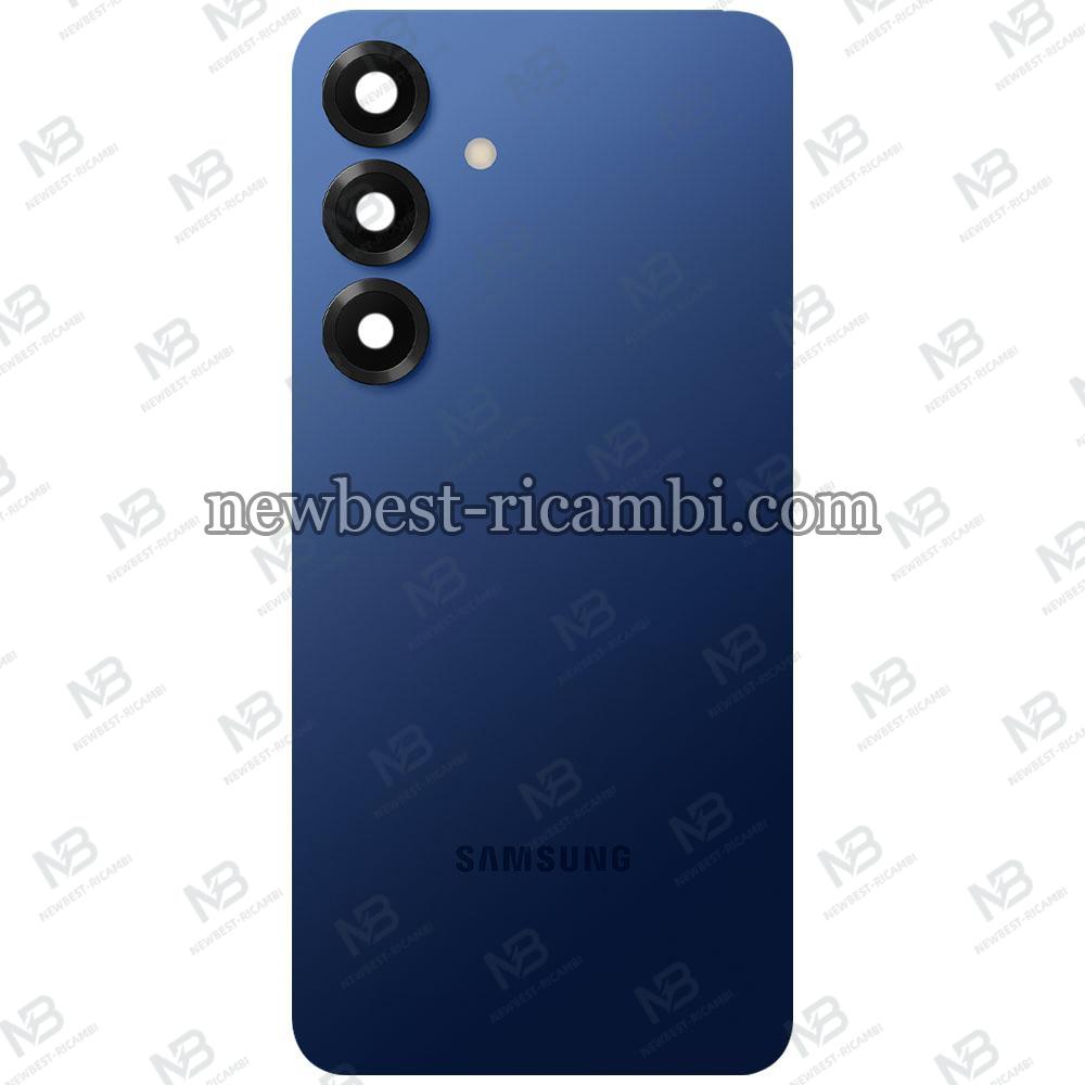 Samsung Galaxy S25+ S936 Back Cover + Camera Glass Navy Blue AAA
