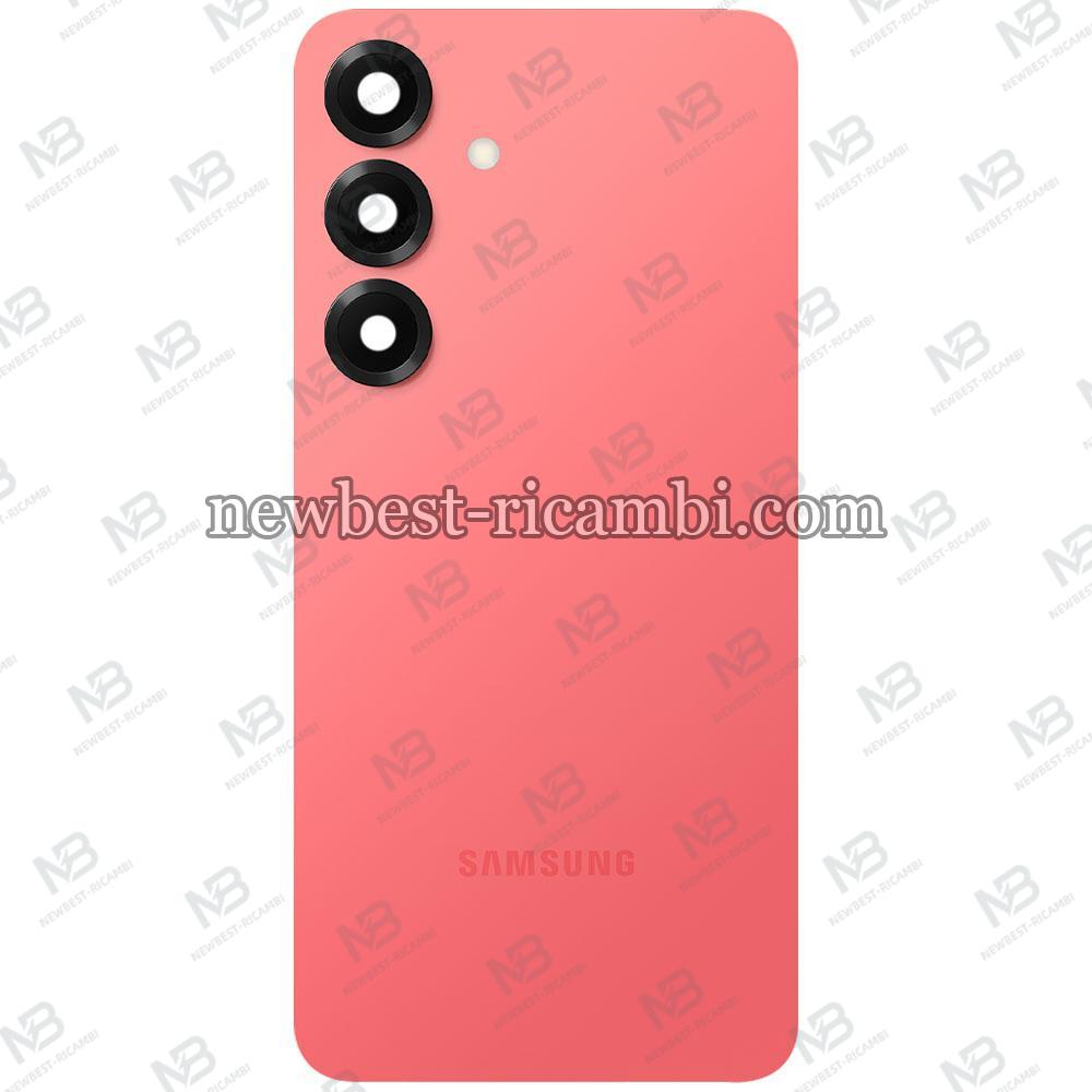Samsung Galaxy S25+ S936 Back Cover + Camera Glass Coral Red AAA