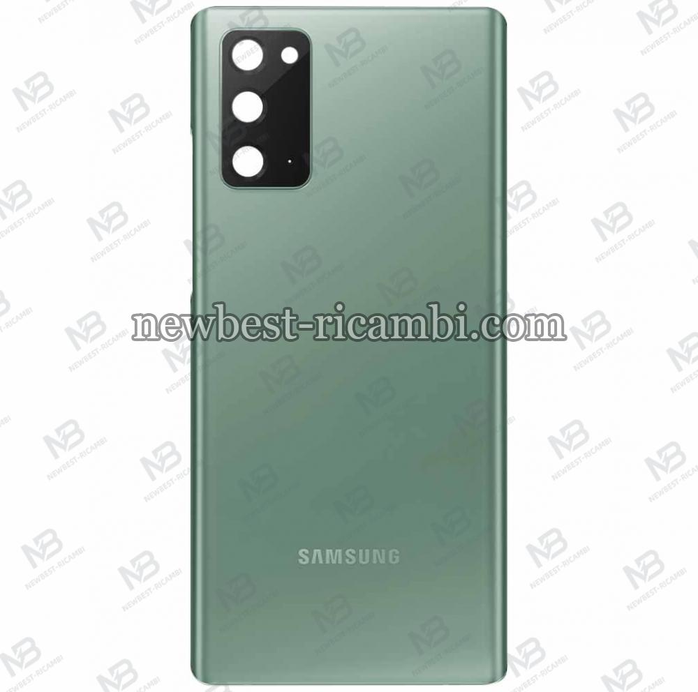 Samsung Galaxy Note 20 N980 N981 Back Cover + Camera Glass Green AAA