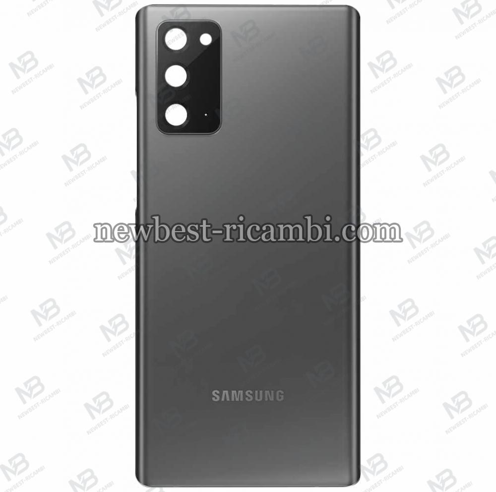 Samsung Galaxy Note 20 N980 N981 Back Cover + Camera Glass Gray AAA