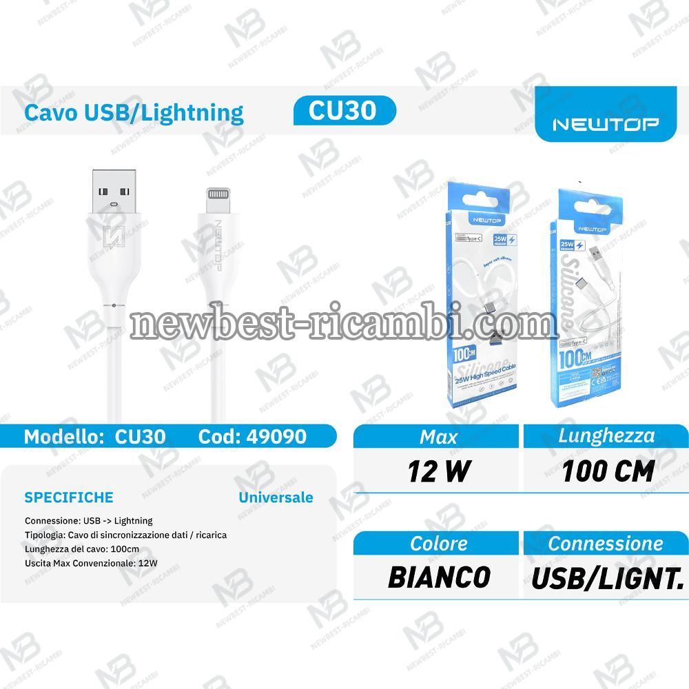 NEWTOP CU30 CAVO 100CM USB/LIGHTNING