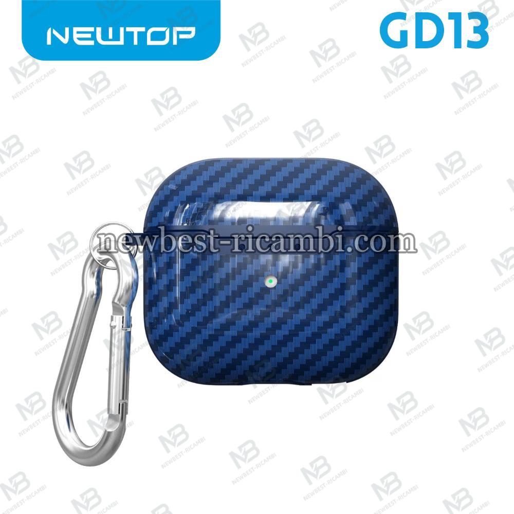 NEWTOP GD13 SILICONE CUSTODIA AIRPODS AIRPOD 4 (Airpods 4 - Blu)