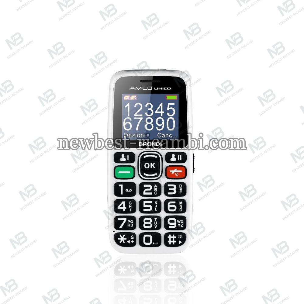 BRONDI CELLULARE AMICO UNICO BIANCO