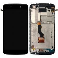 Alcatel One Idol 3 4.7" 6039 6039Y Touch + Lcd + Frame Black