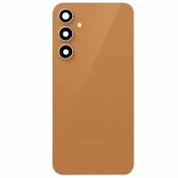 Samsung Galaxy S23 FE S711 Back Cover + Camera Glass Orange AAA