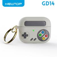 NEWTOP GD14 HANDHELD GAME CONSOLE DESIGN CUSTODIA AIRPODS 3 (Airpods 3 - Bianco)