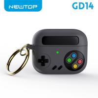 NEWTOP GD14 HANDHELD GAME CONSOLE DESIGN CUSTODIA AIRPODS PRO 2 (Airpods pro2 - Grigio)
