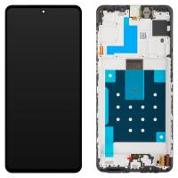 Samsung Galaxy M55 5G M556 Touch + Lcd + Frame Black Assembled