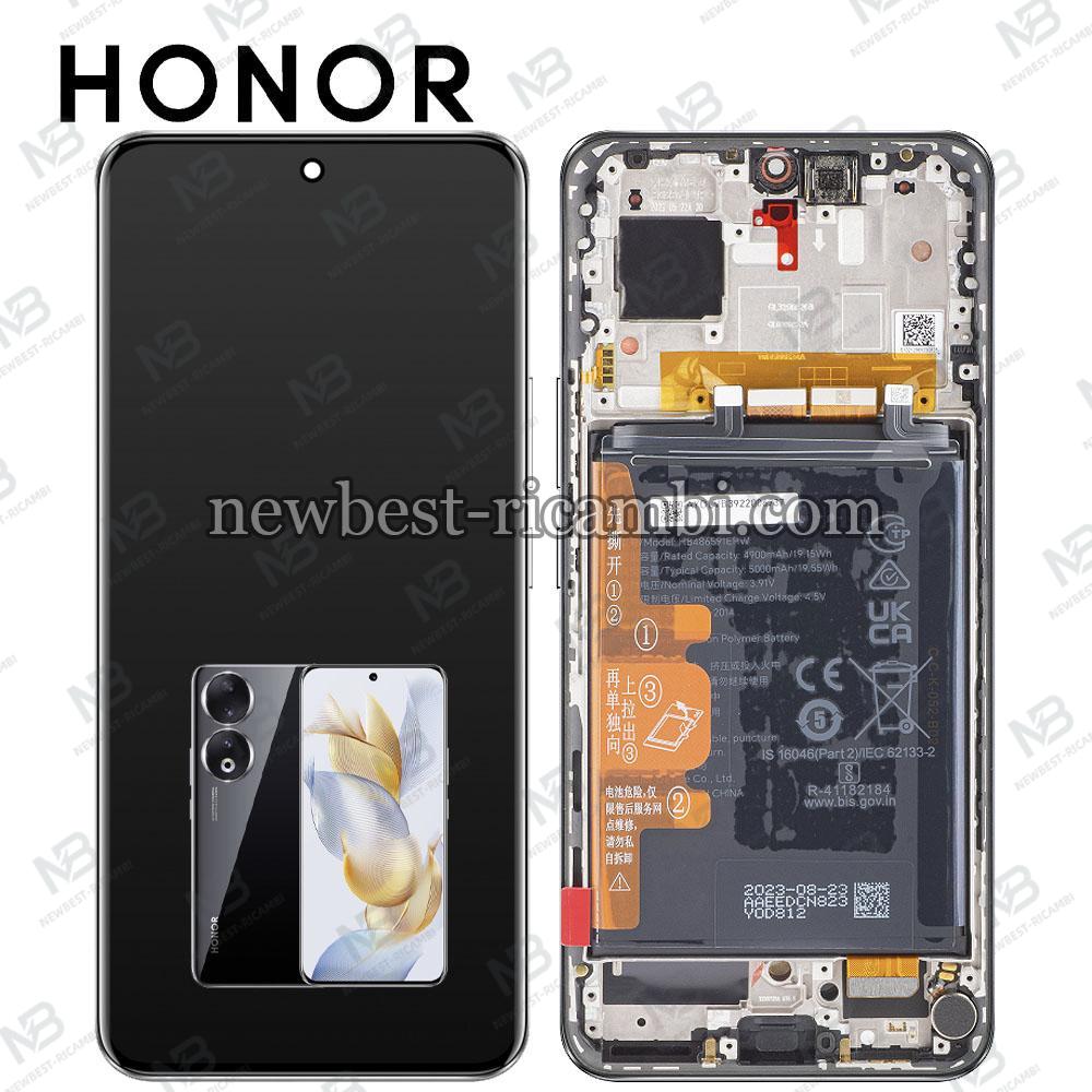 Honor 90 5G (REA-NX9 / REA-AN00) Touch + Lcd + Frame Black Service Pack