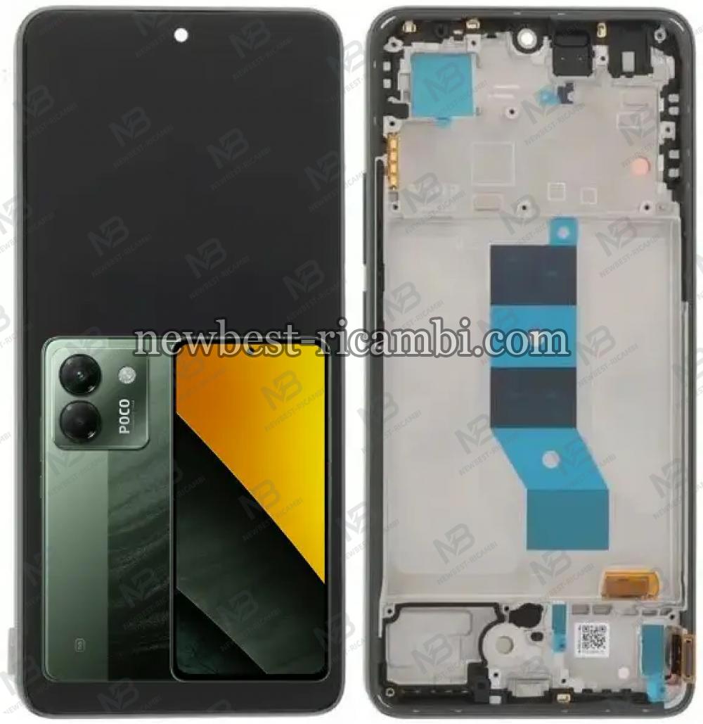 Xiaomi Poco M7 Pro 5G Touch + Lcd + Frame Green