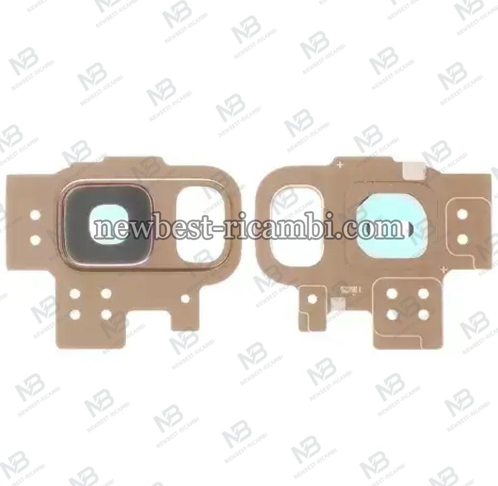 Samsung G960f Galaxy S9 Camera Glass + Frame Gold