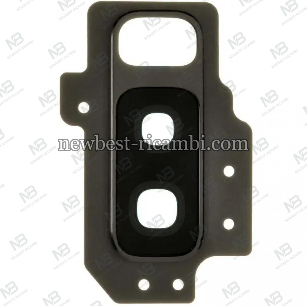 Samsung Galaxy S9 Plus G965f Camera Glass + Frame Silver