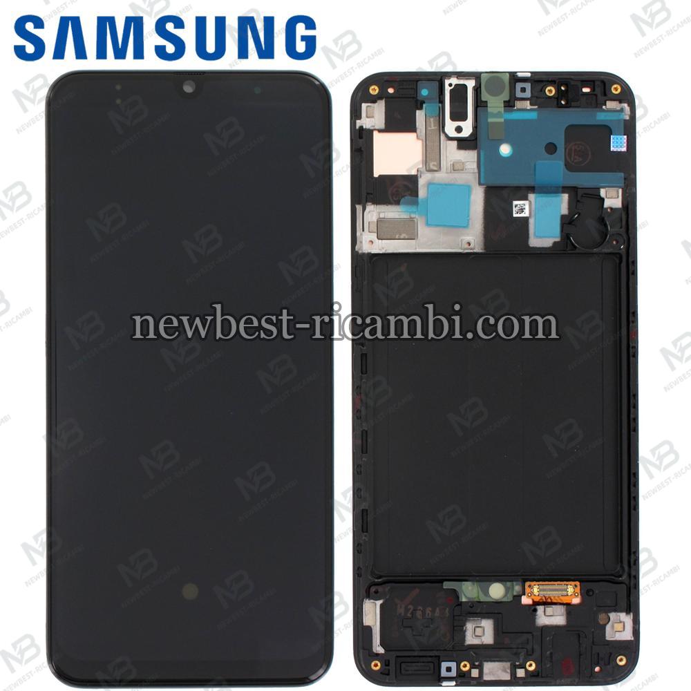Samsung A50 2019 A505f Touch + Lcd + Frame Black Original