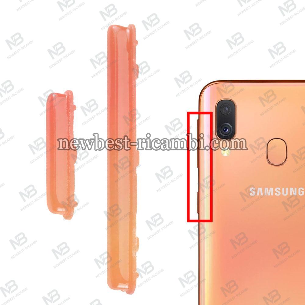 Samsung Galaxy A40 2019 A405F On / Off + Volume Side Button Orange