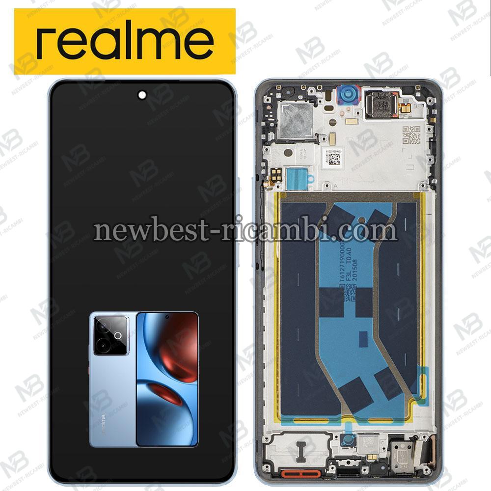 Realme GT 7 5G (RMX5061) Touch + Lcd + Frame Blue Service Pack