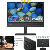 KCR 15.6 inch IPS 1080P Freeview Cable TV New In Blister